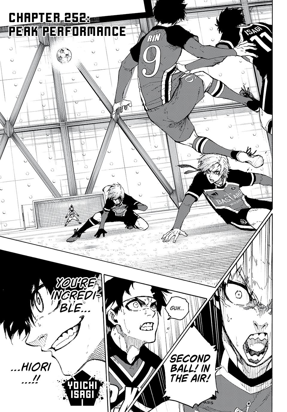 Blue Lock Chapter 252 Page 1