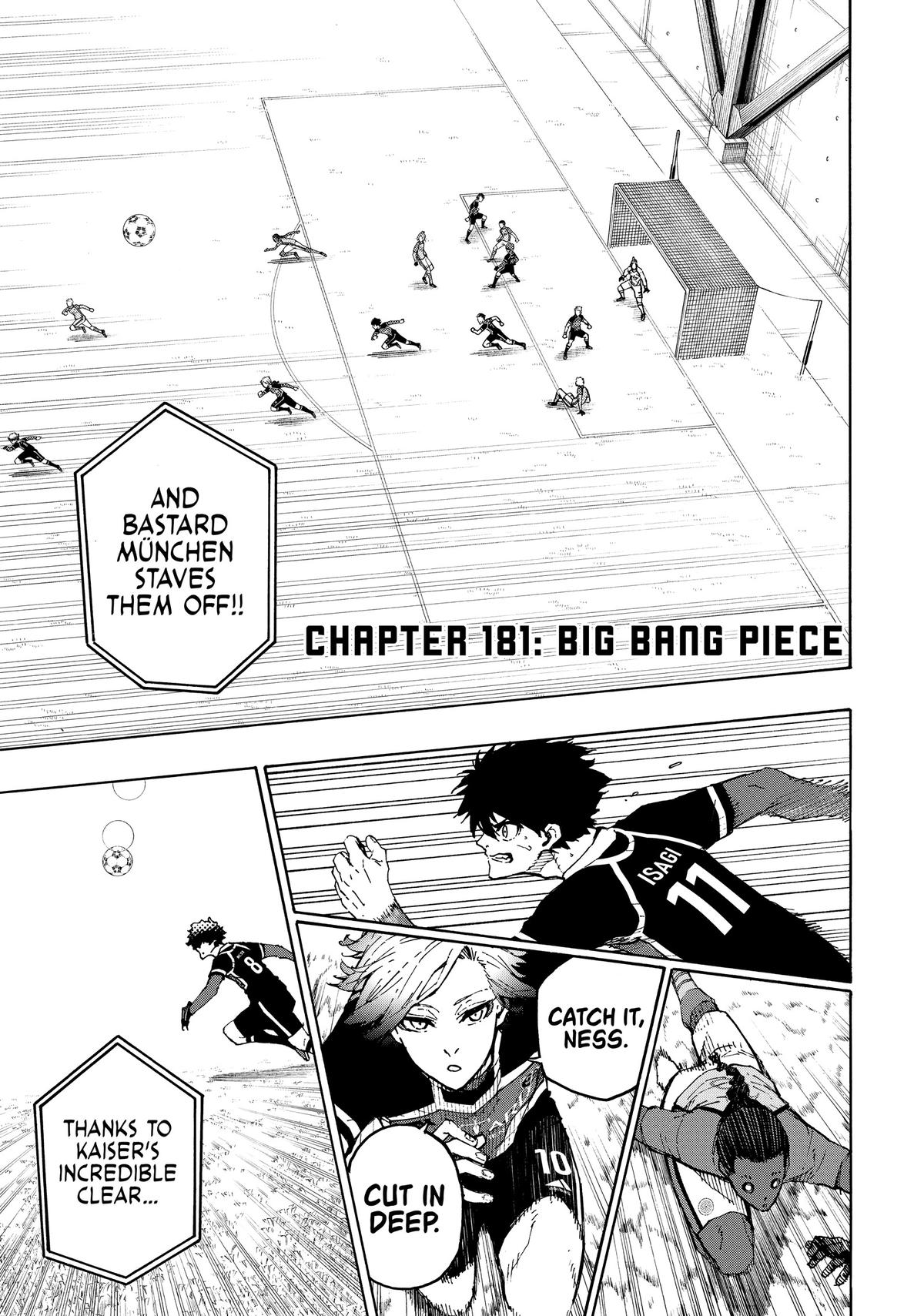 Blue Lock Chapter 181 Page 1