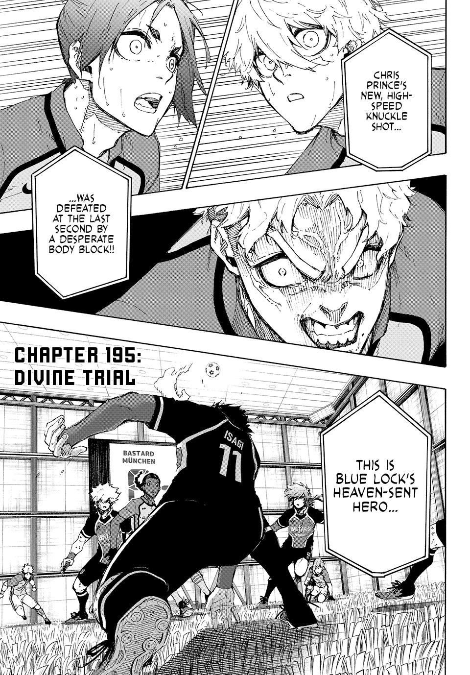 Blue Lock Chapter 195 Page 1