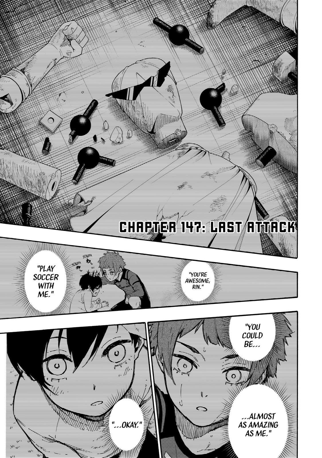 Blue Lock Chapter 147 Page 1
