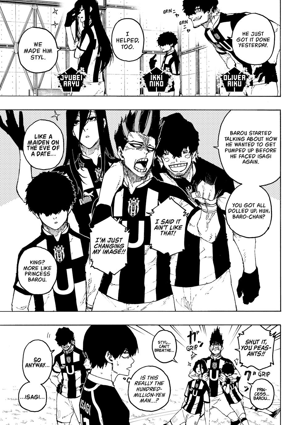 Blue Lock Chapter 210 Page 4
