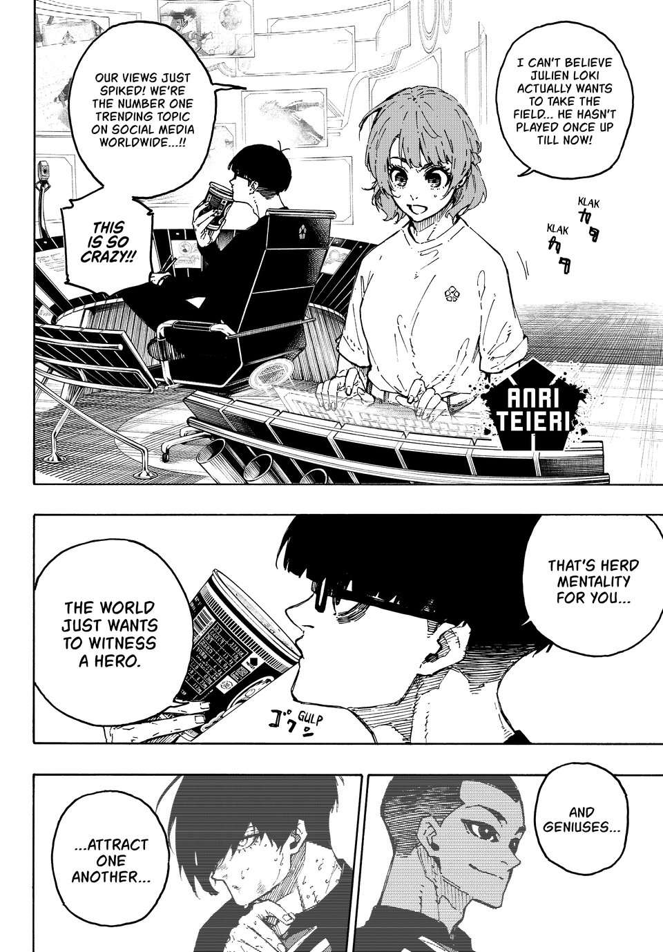 Blue Lock Chapter 277 Page 2