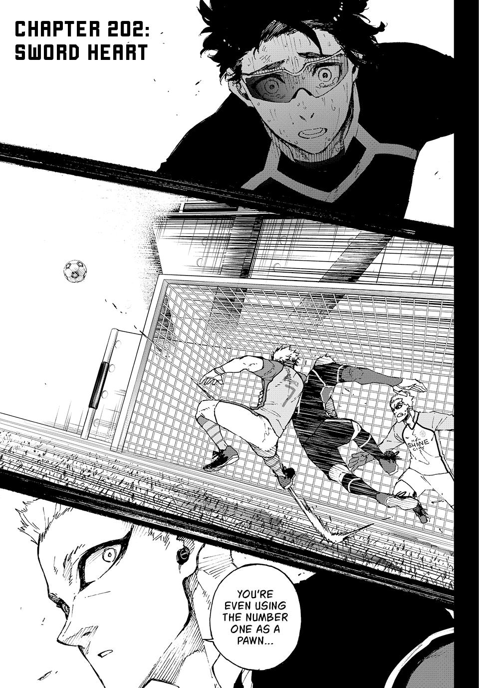 Blue Lock Chapter 202 Page 1