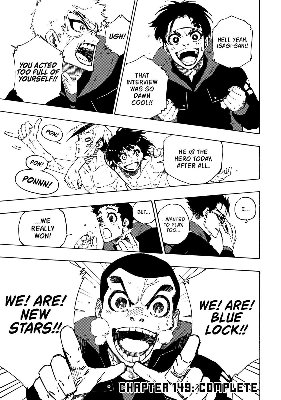 Blue Lock Chapter 149 Page 1