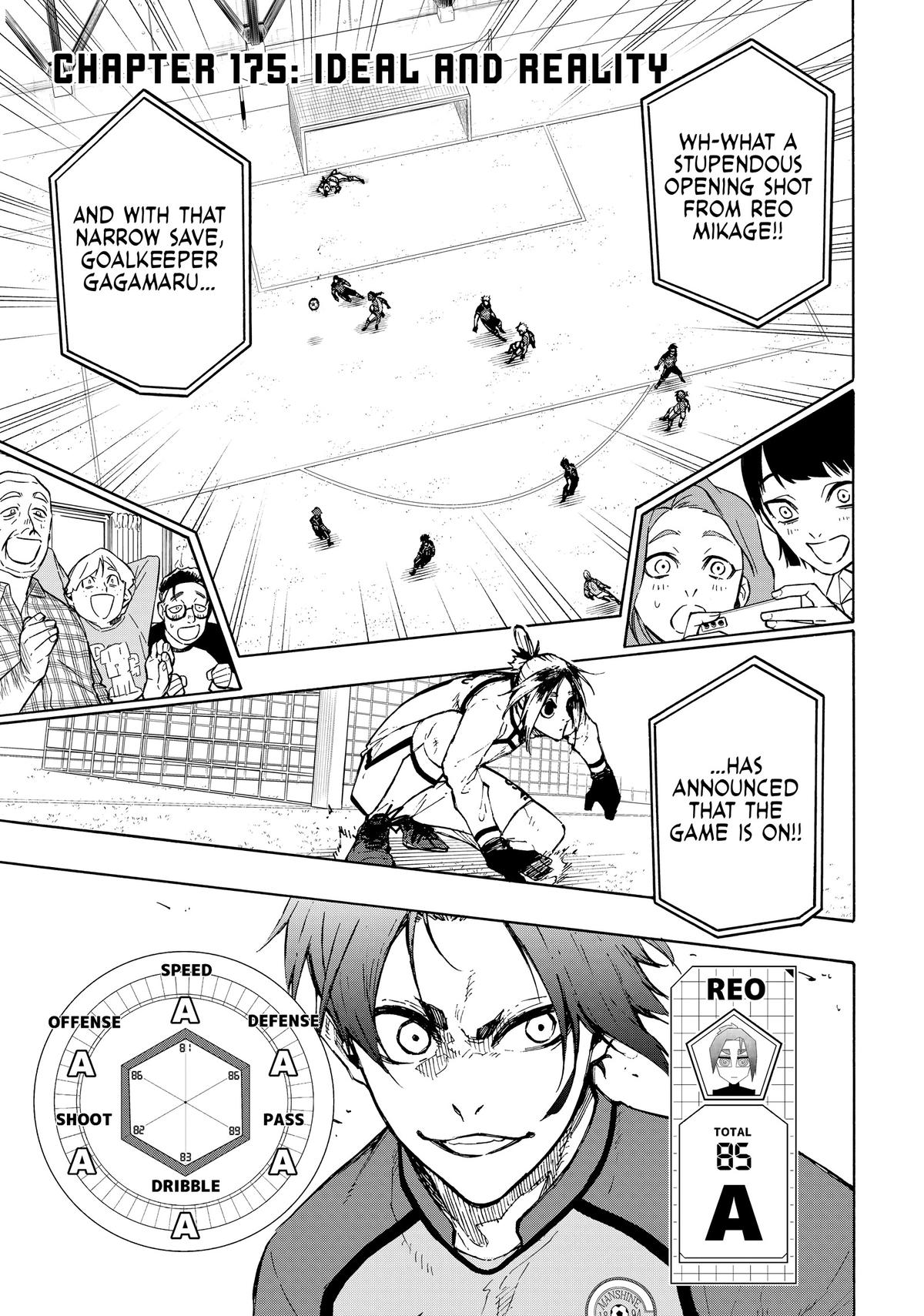 Blue Lock Chapter 175 Page 1