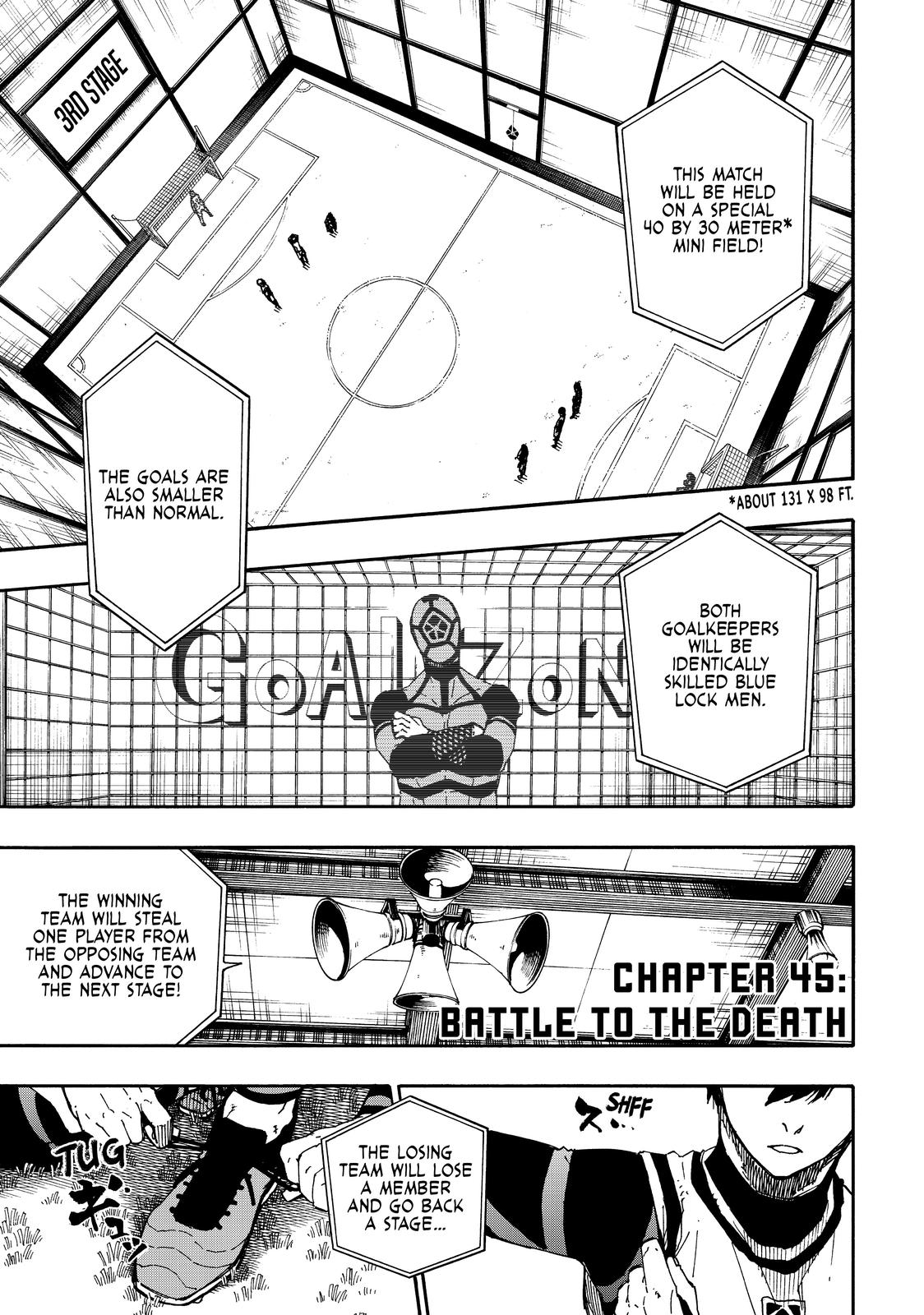 Blue Lock Chapter 45 Page 1