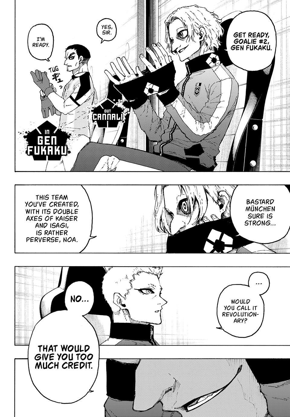 Blue Lock Chapter 221 Page 14