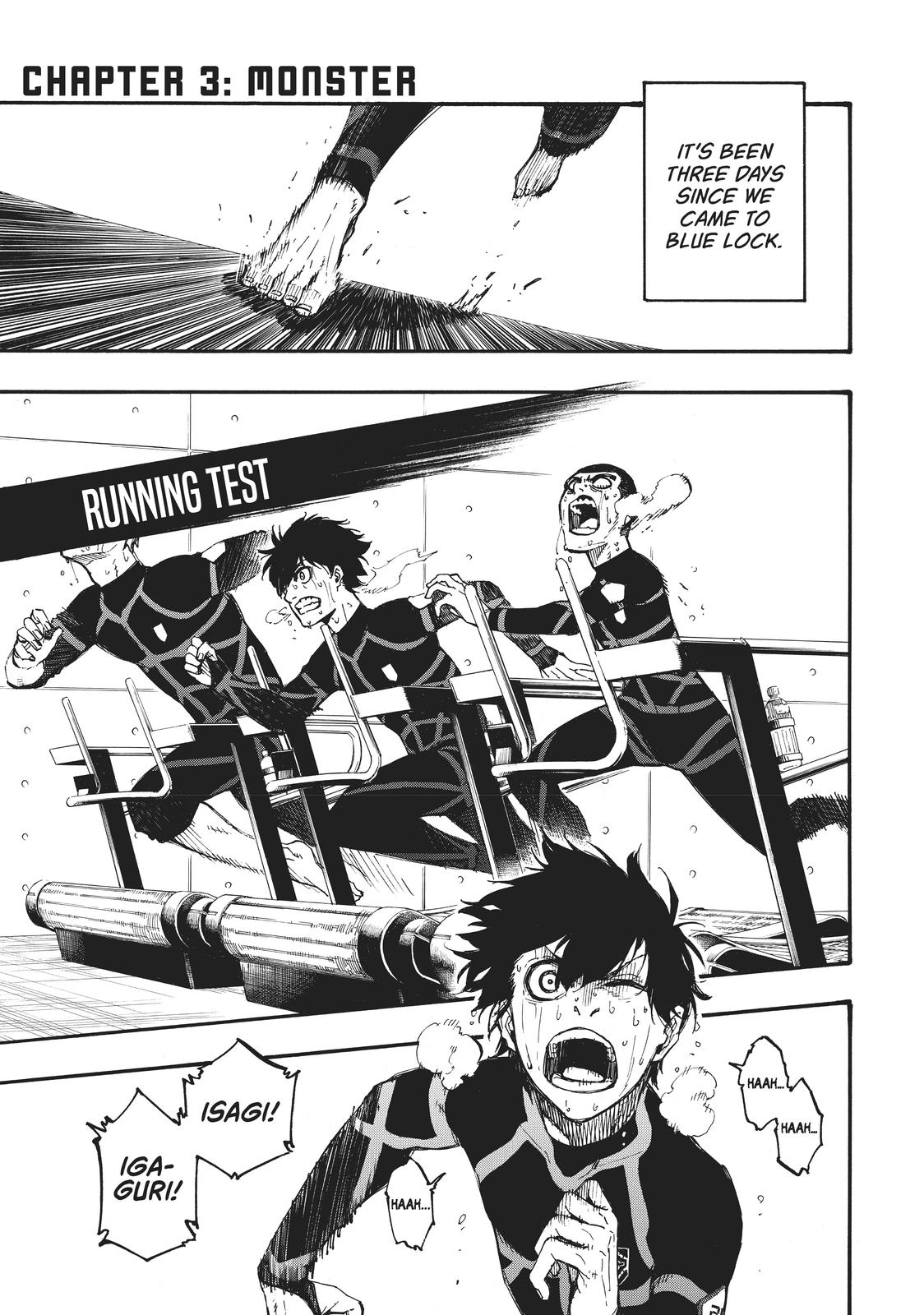 Blue Lock Chapter 3 Page 1