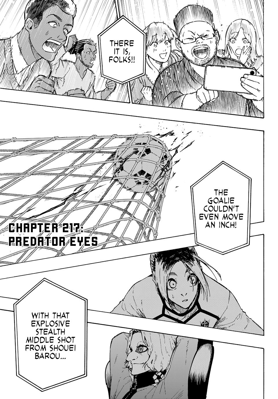 Blue Lock Chapter 217 Page 1