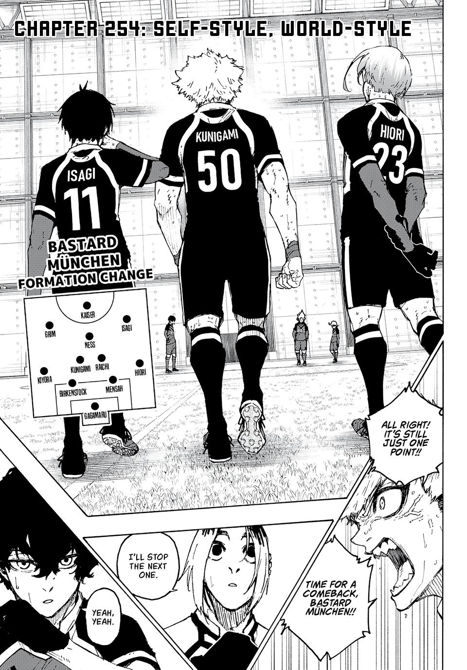 Blue Lock Chapter 254 Page 1