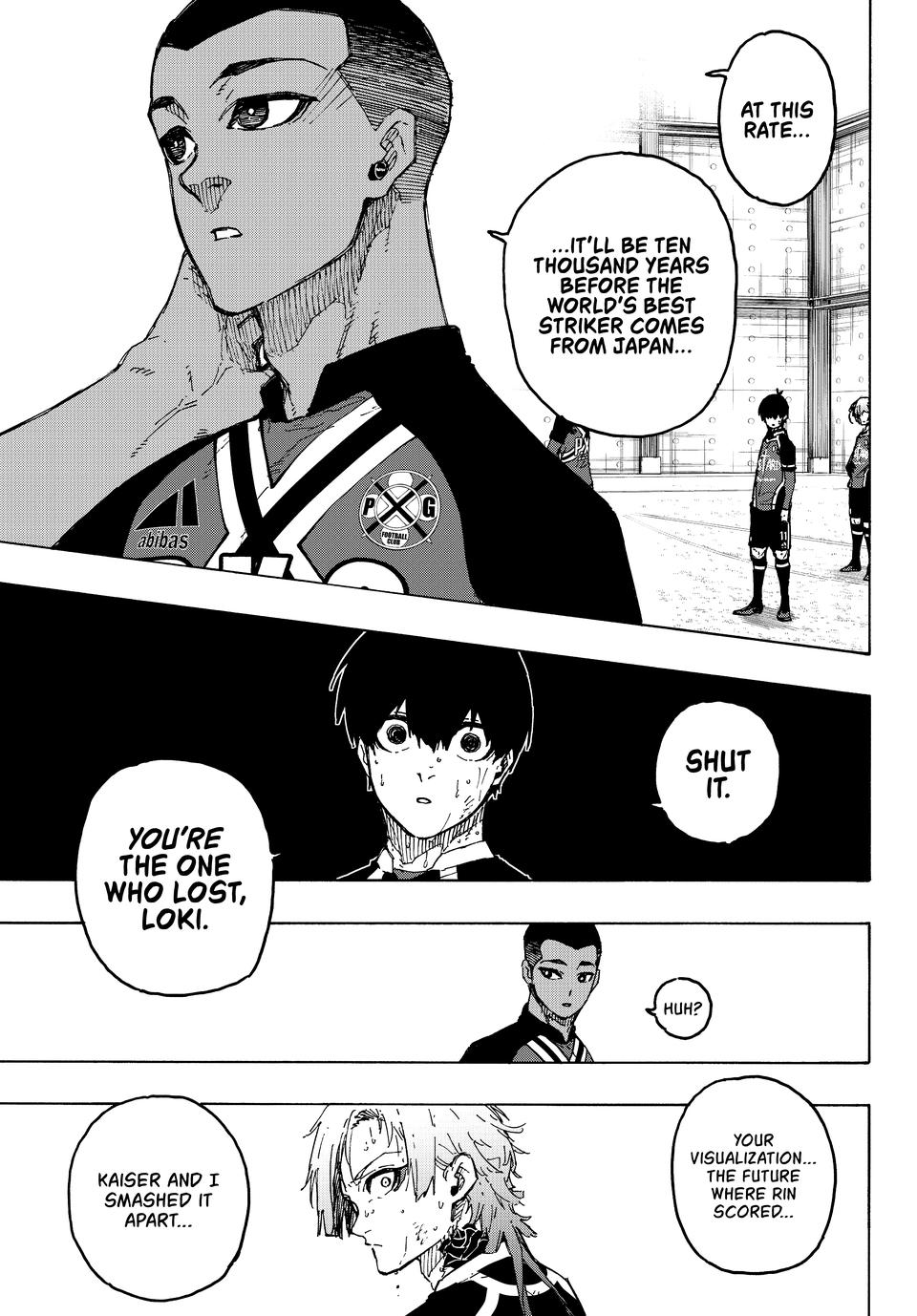 Blue Lock Chapter 284 Page 11