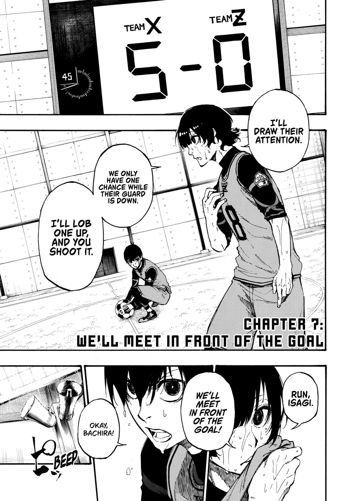 Blue Lock Chapter 7 Page 1