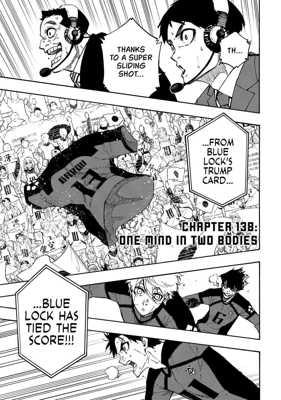 Blue Lock Chapter 138 Page 1