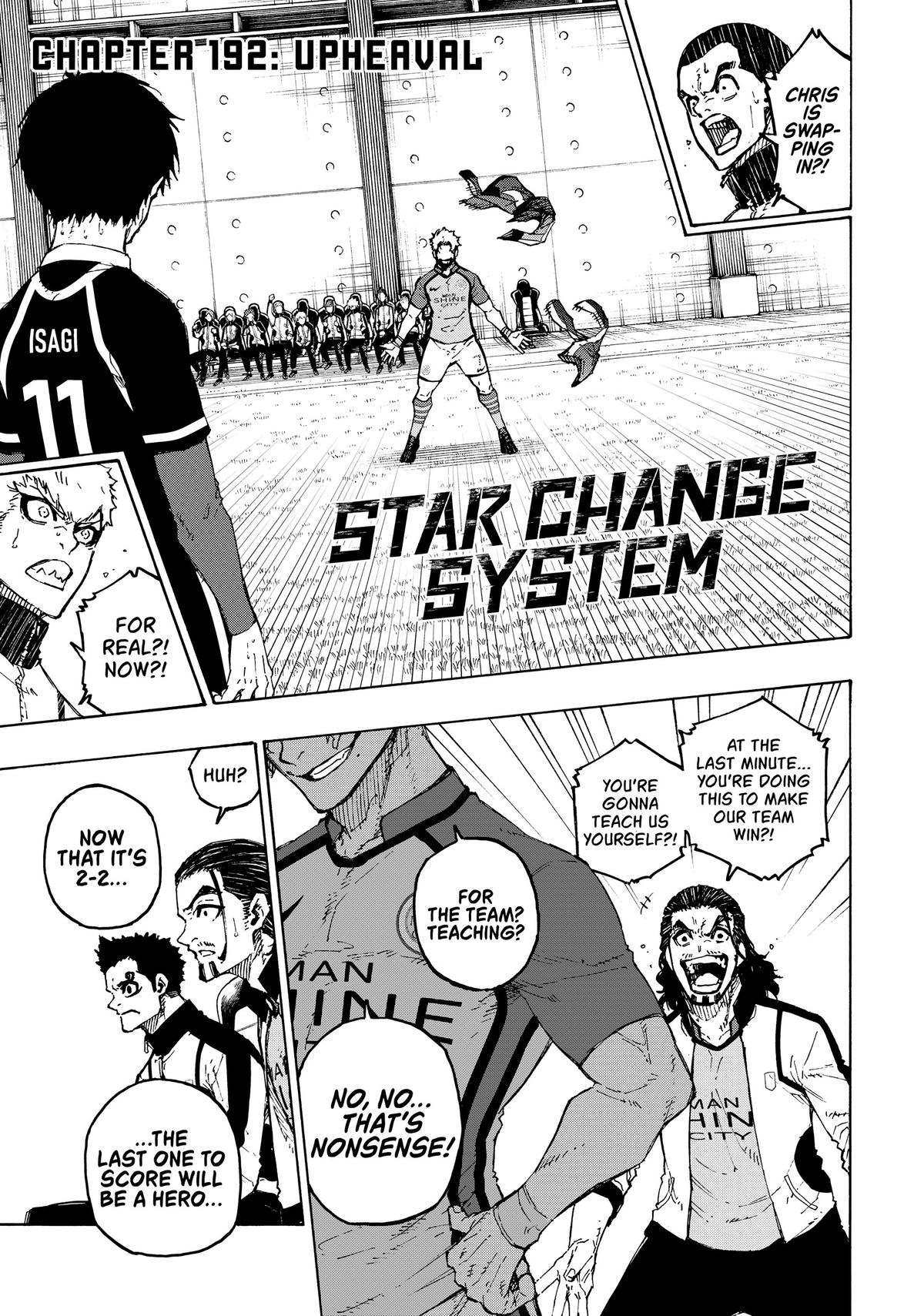 Blue Lock Chapter 192 Page 1
