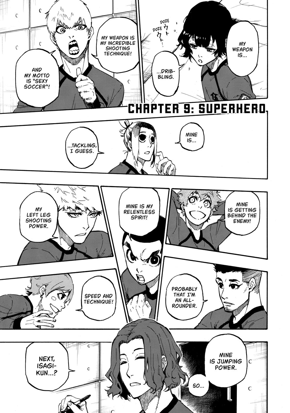 Blue Lock Chapter 9 Page 1