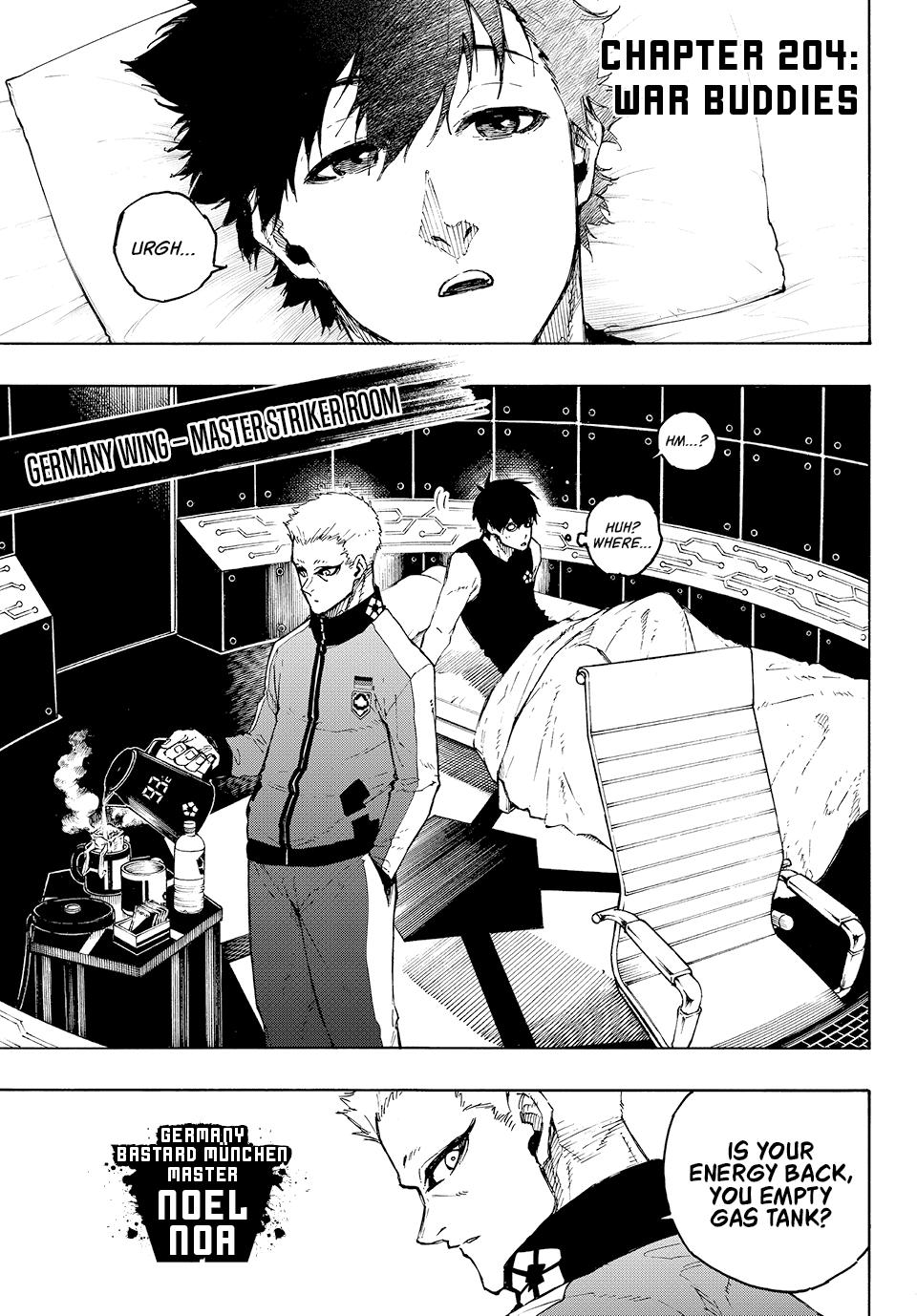 Blue Lock Chapter 204 Page 1