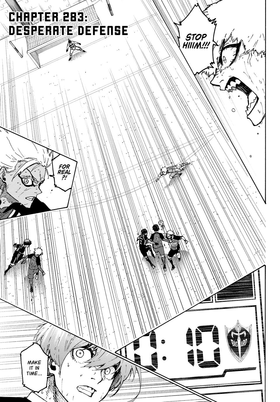 Blue Lock Chapter 283 Page 1