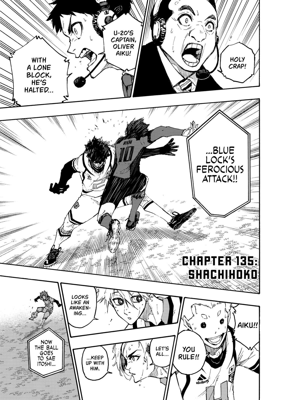 Blue Lock Chapter 135 Page 1