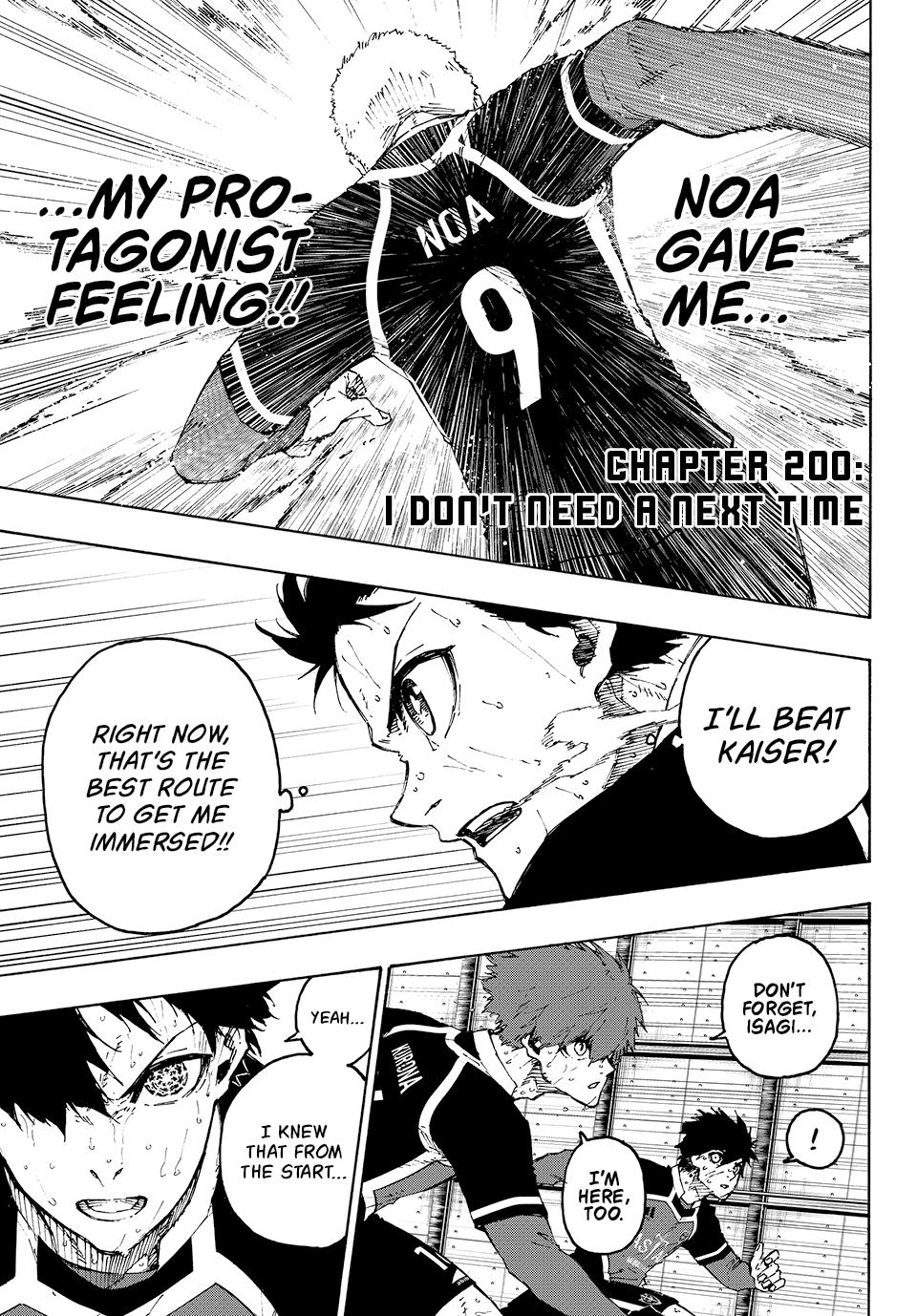 Blue Lock Chapter 200 Page 1