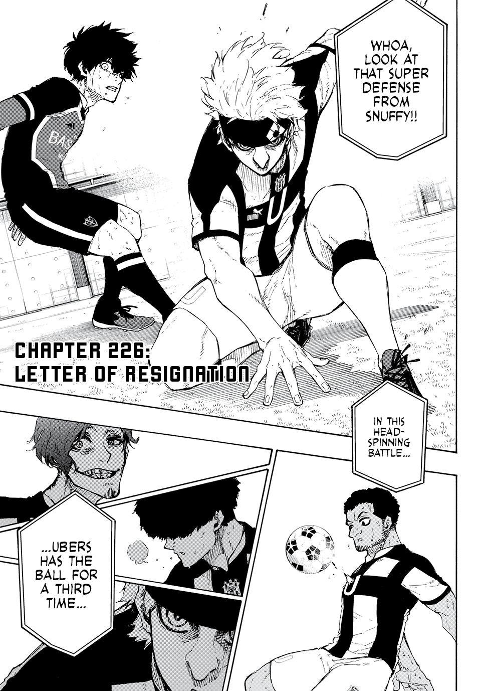 Blue Lock Chapter 226 Page 1