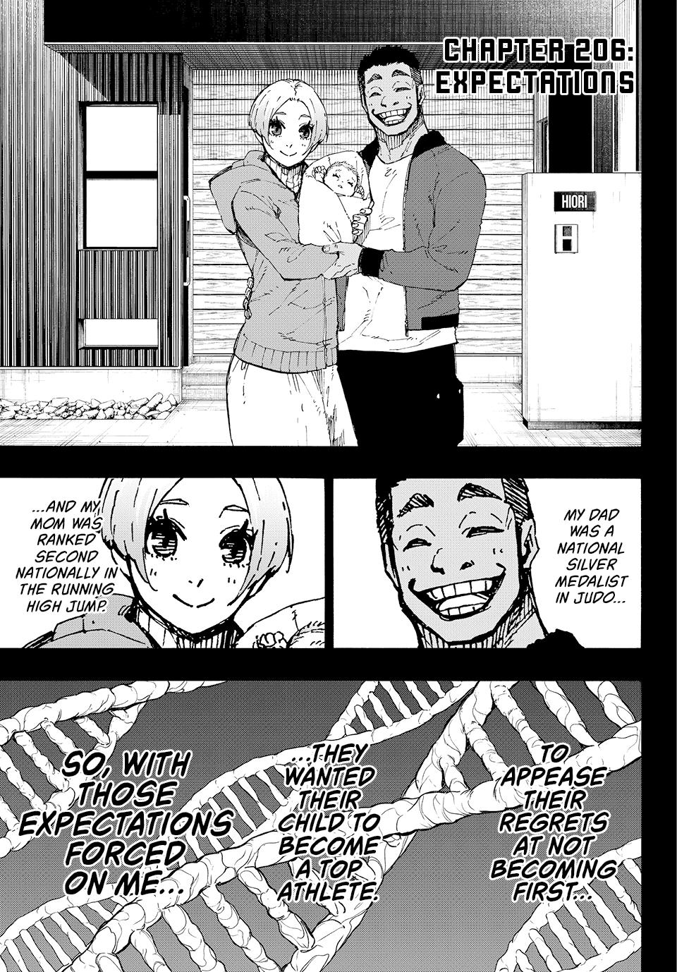 Blue Lock Chapter 206 Page 1