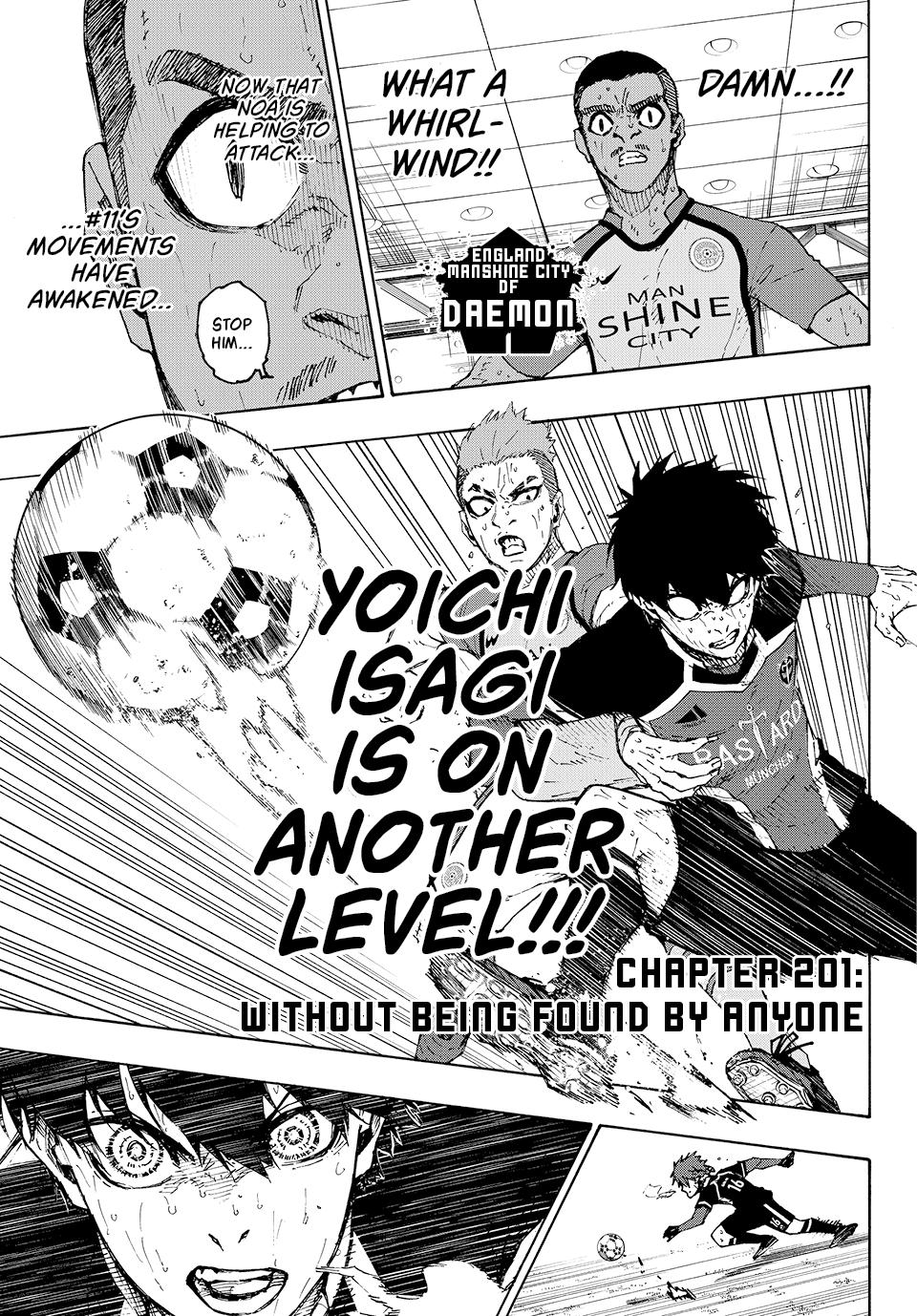 Blue Lock Chapter 201 Page 1