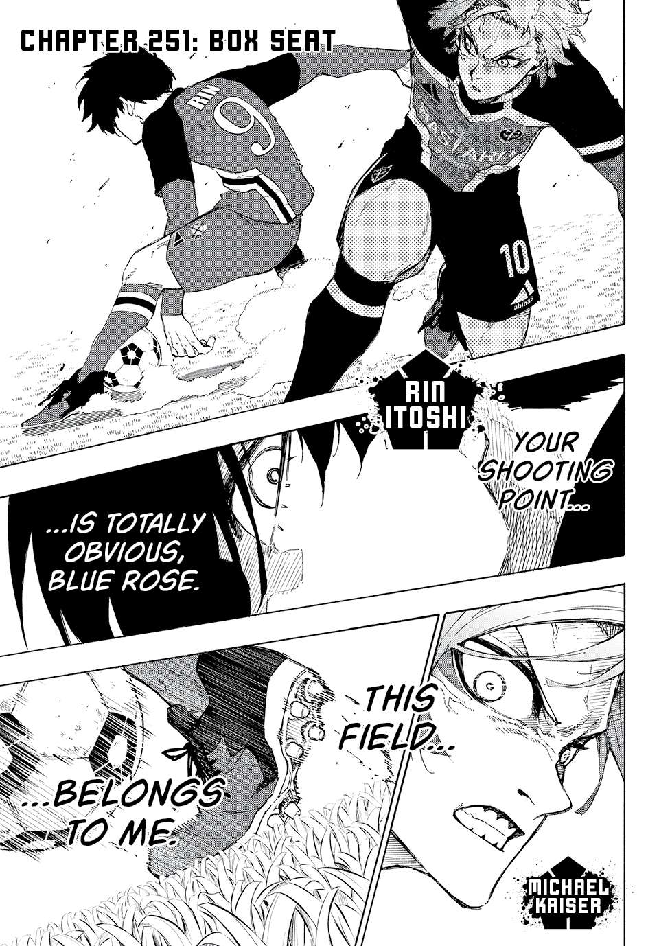 Blue Lock Chapter 251 Page 1