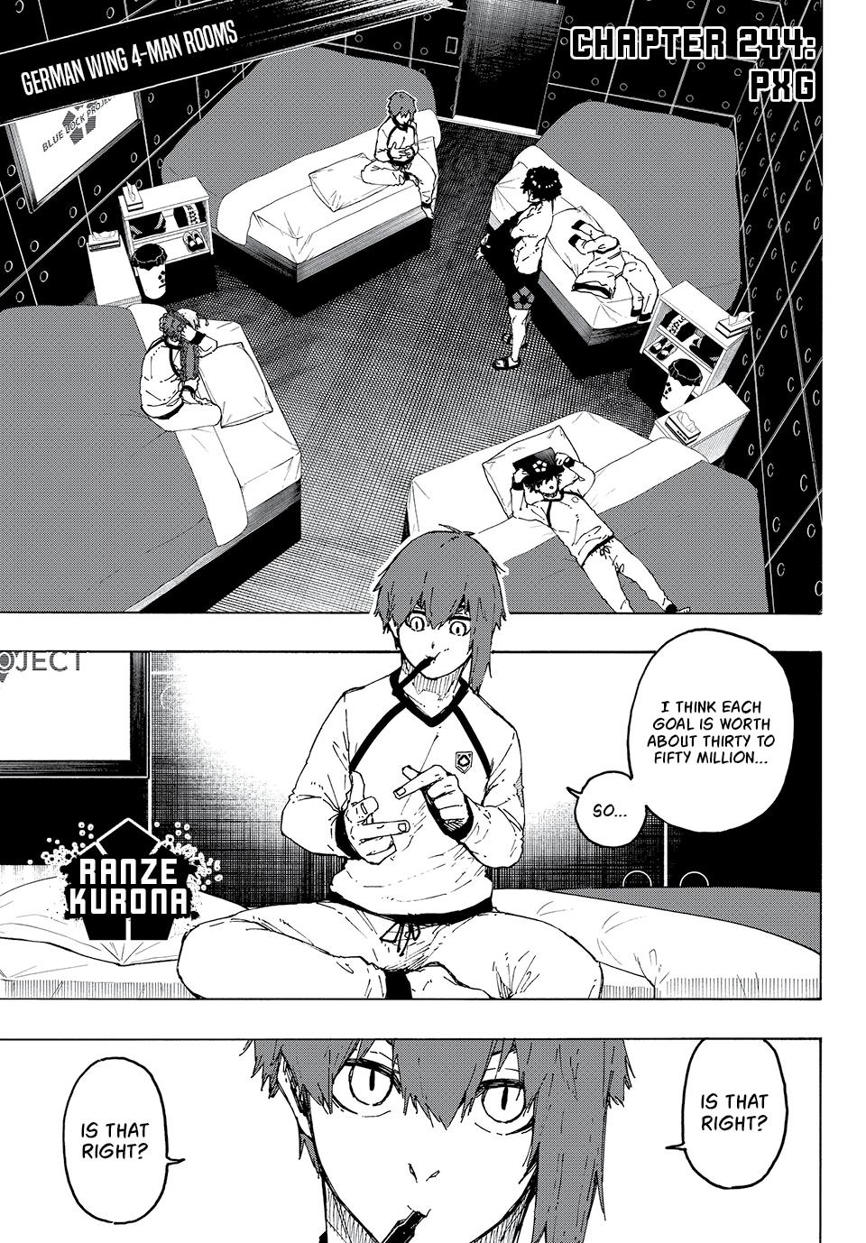 Blue Lock Chapter 244 Page 1