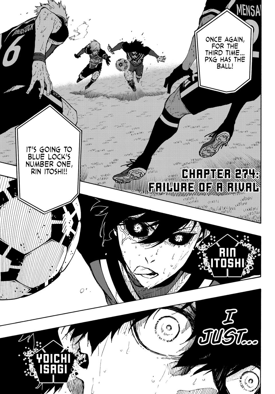 Blue Lock Chapter 274 Page 1