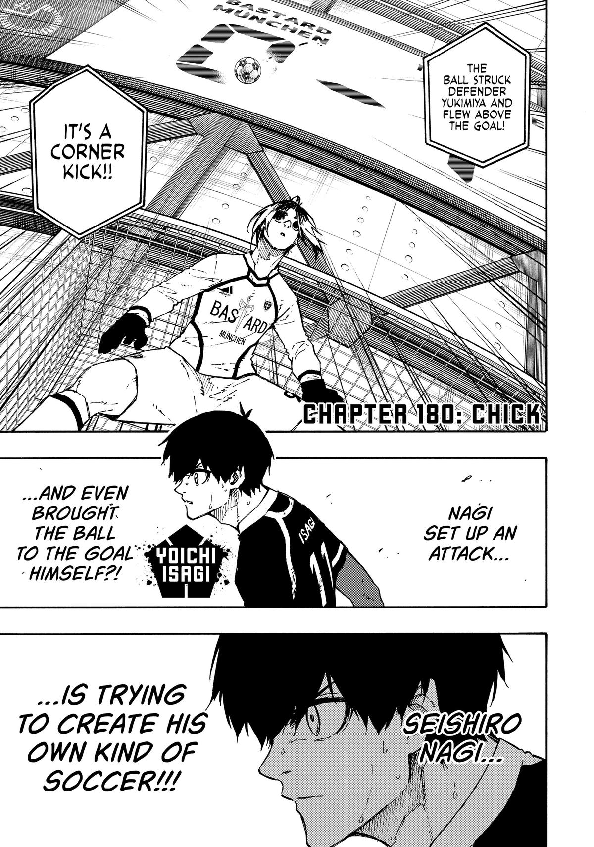 Blue Lock Chapter 180 Page 1