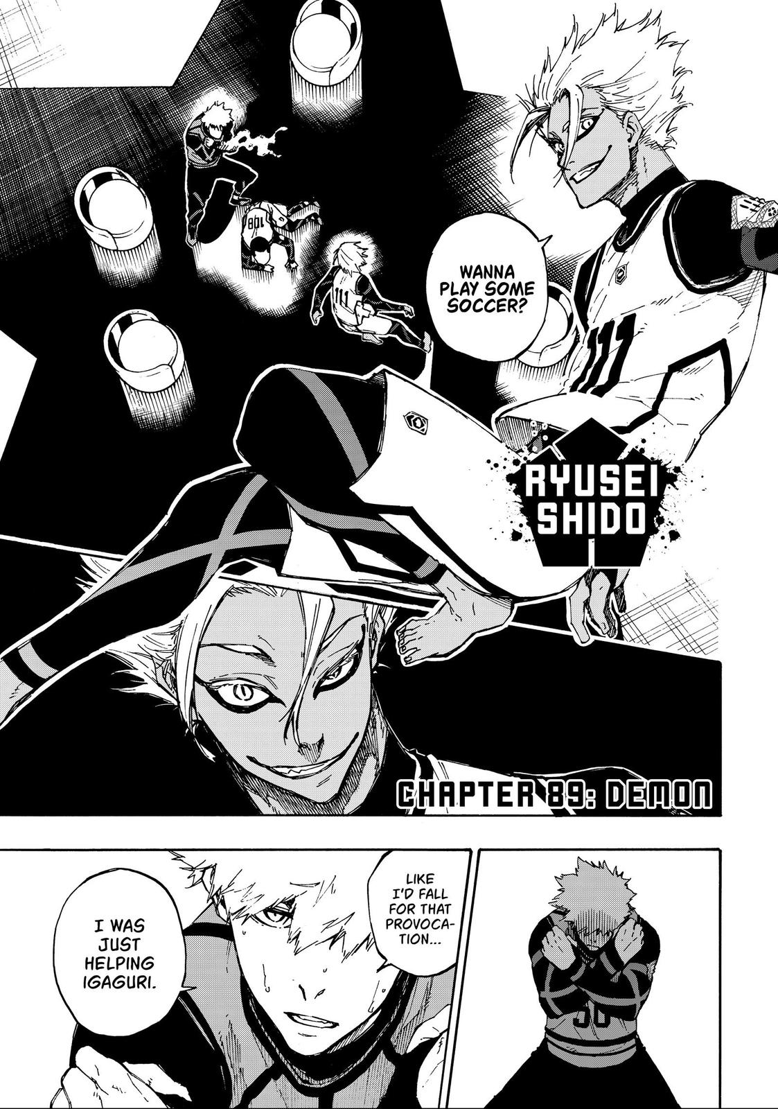 Blue Lock Chapter 89 Page 1
