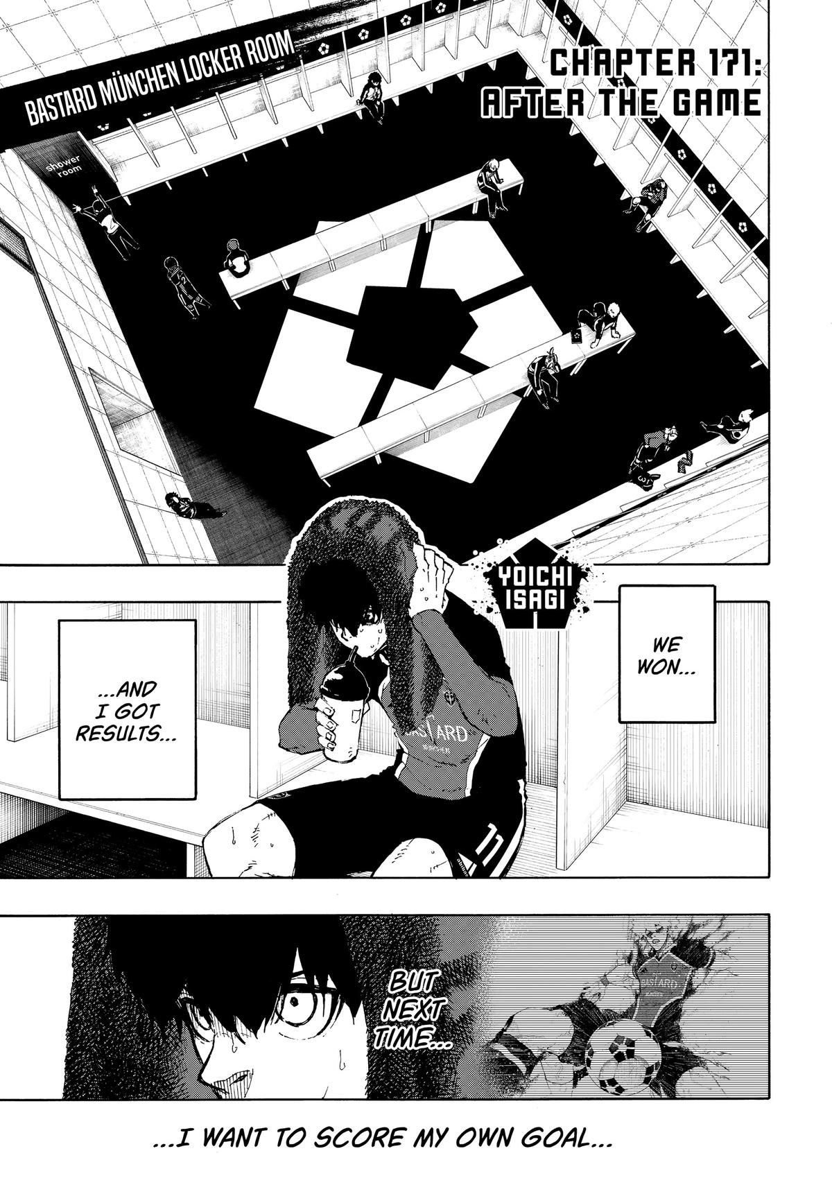 Blue Lock Chapter 171 Page 1