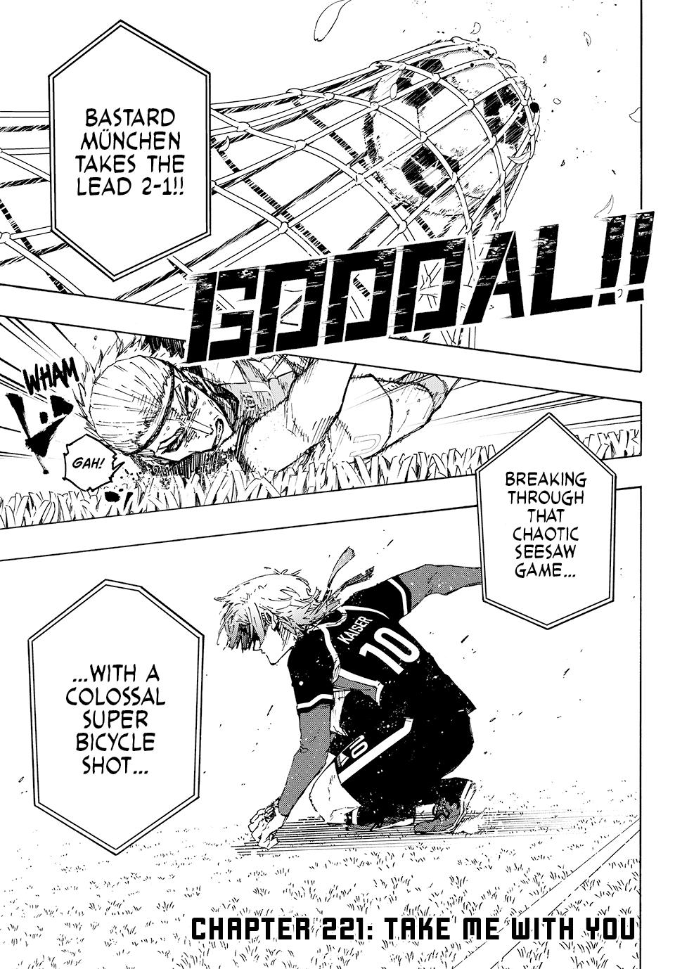 Blue Lock Chapter 221 Page 1