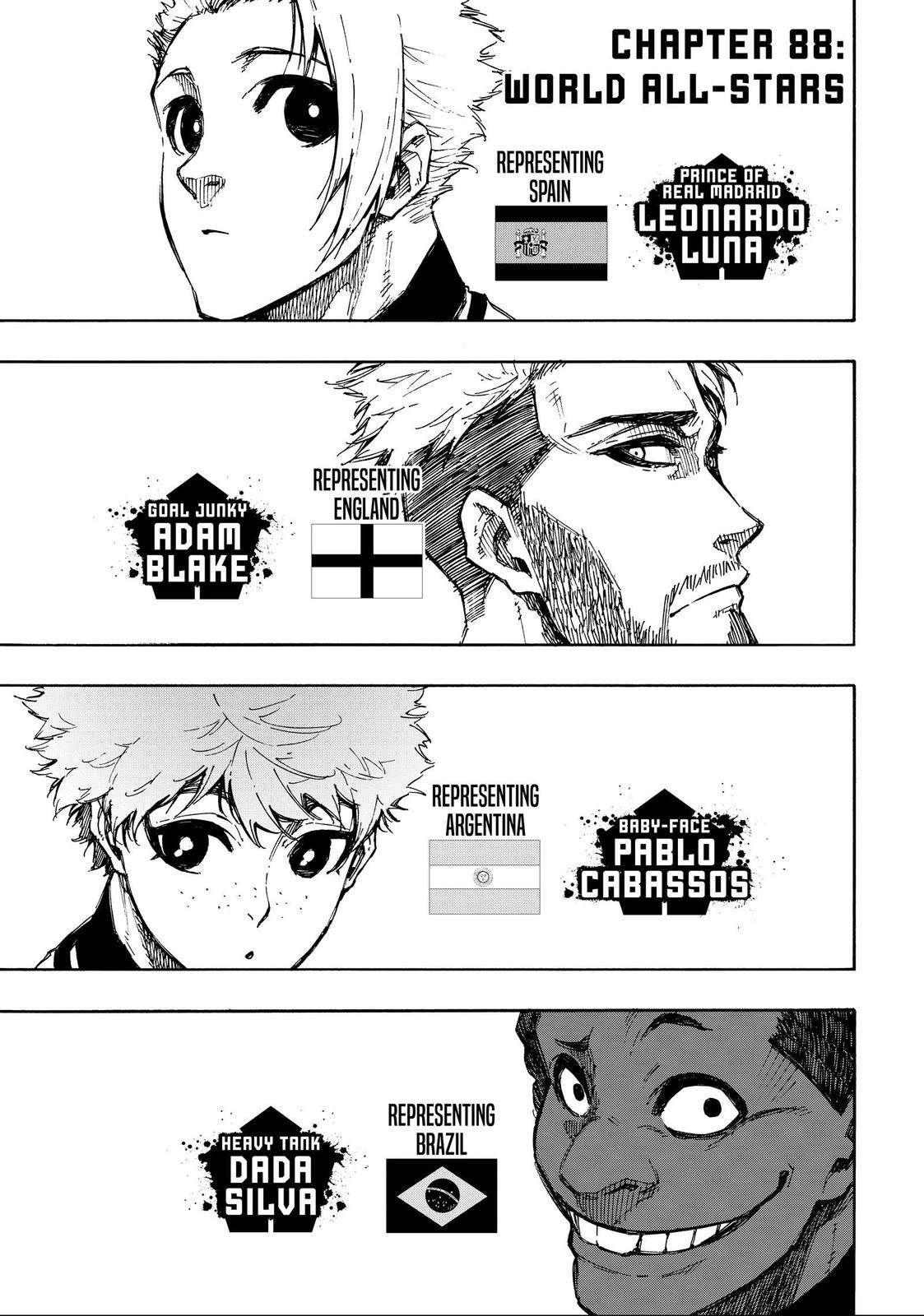 Blue Lock Chapter 88 Page 1