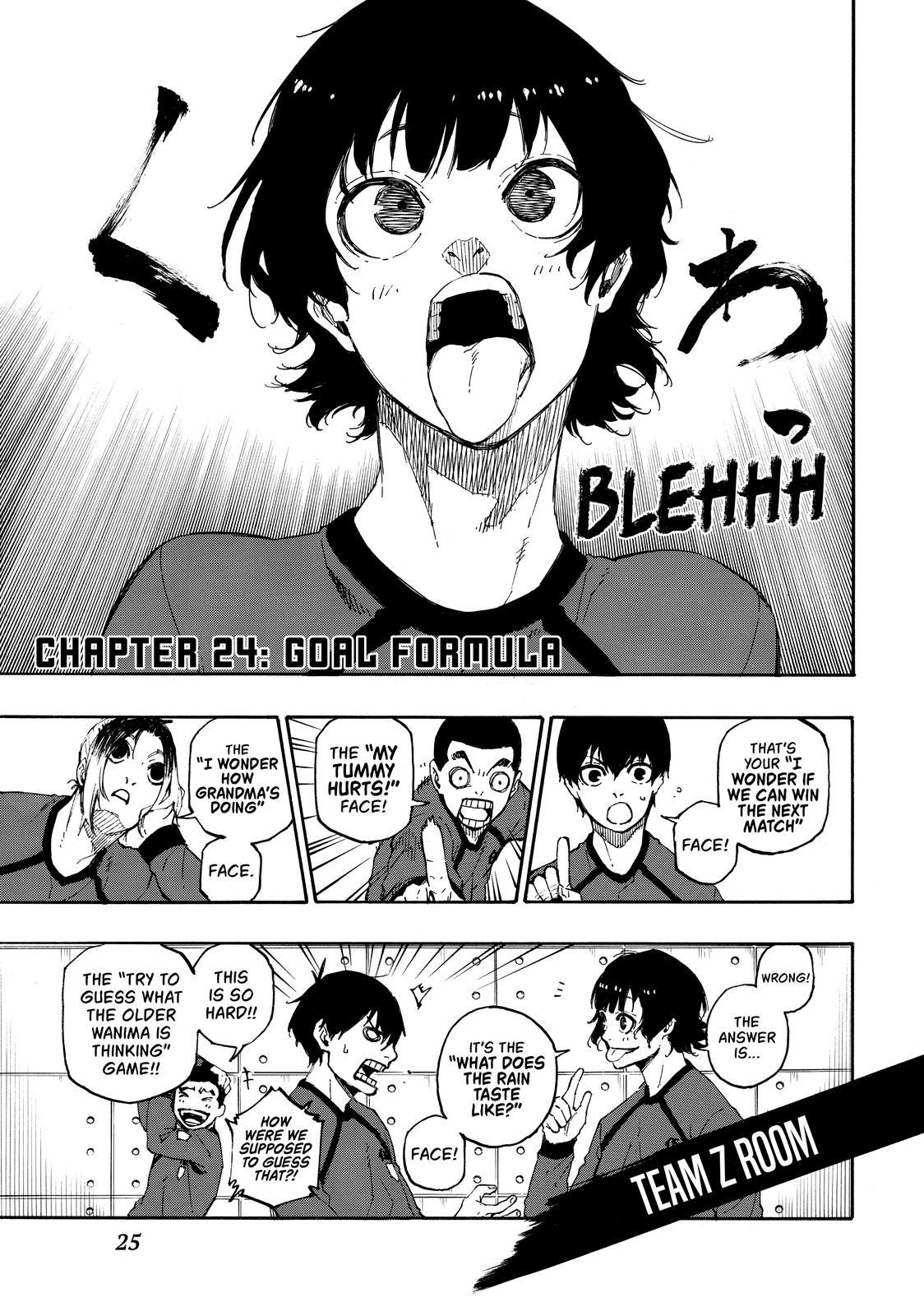 Blue Lock Chapter 24 Page 1