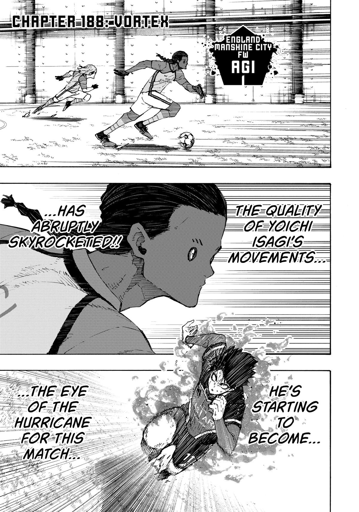 Blue Lock Chapter 188 Page 1
